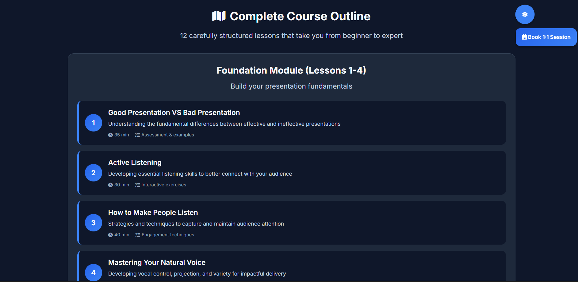 Premium English Learning platform